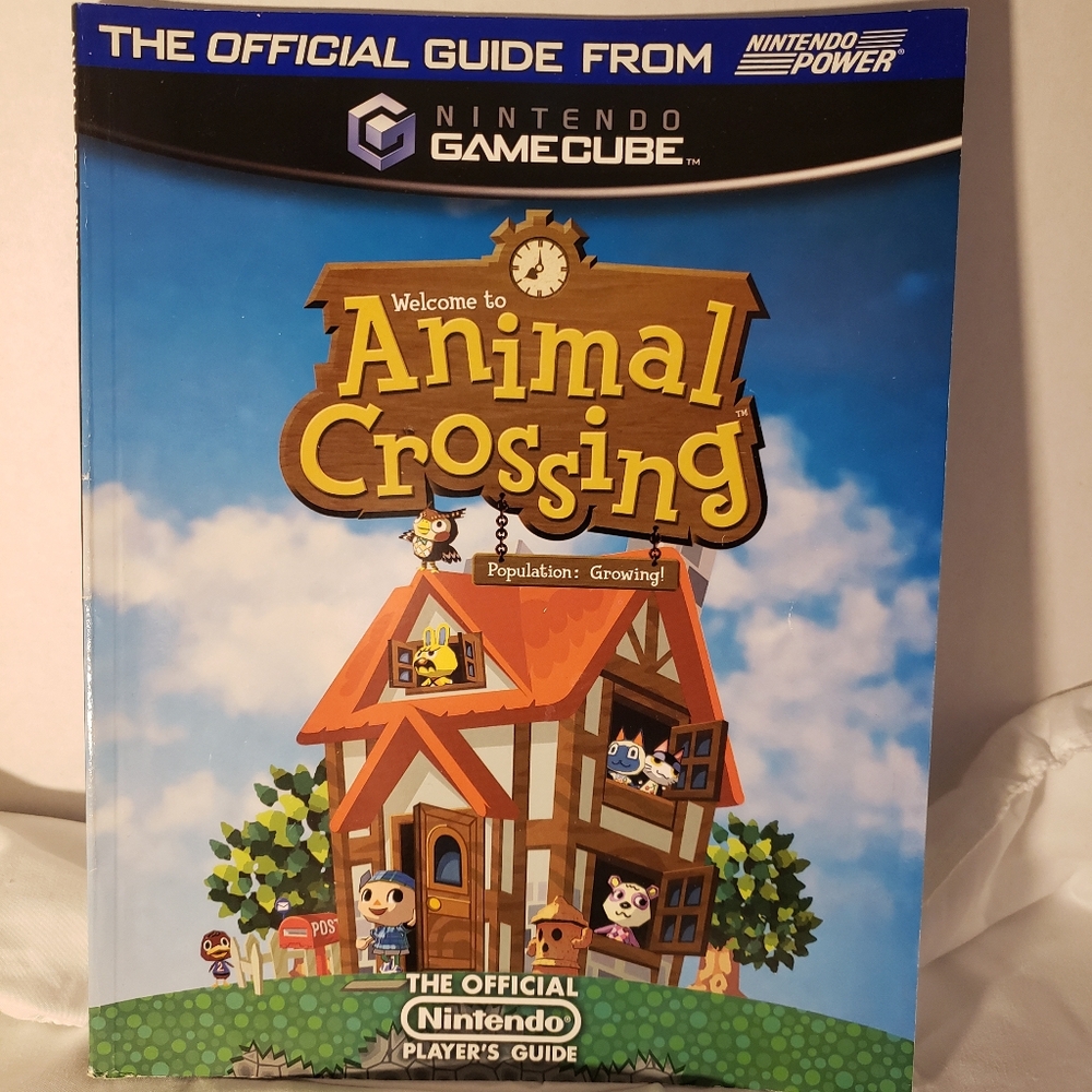 NINTENDO GAMECUBE ANIMAL CROSSING OFFICIAL NINTENDO POWER GUIDE